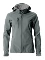 Dames Softshell Jas Hoodie Clique Basic Pistol